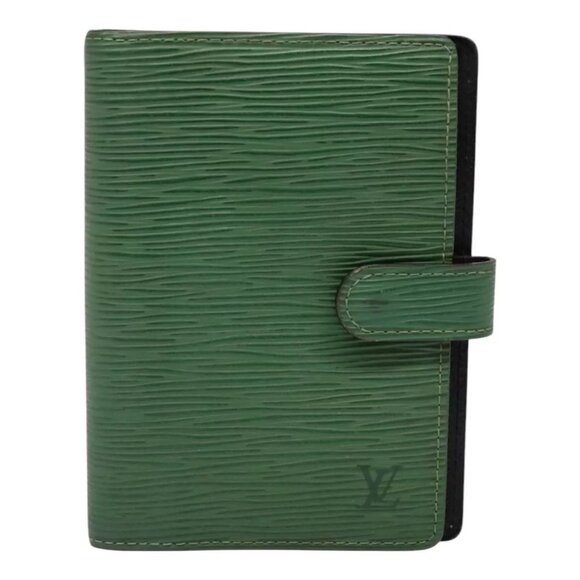 LOUIS VUITTON Epi Agenda PM Day Planner Cover Green R20054 LV Auth 90309 - Picture 2 of 16